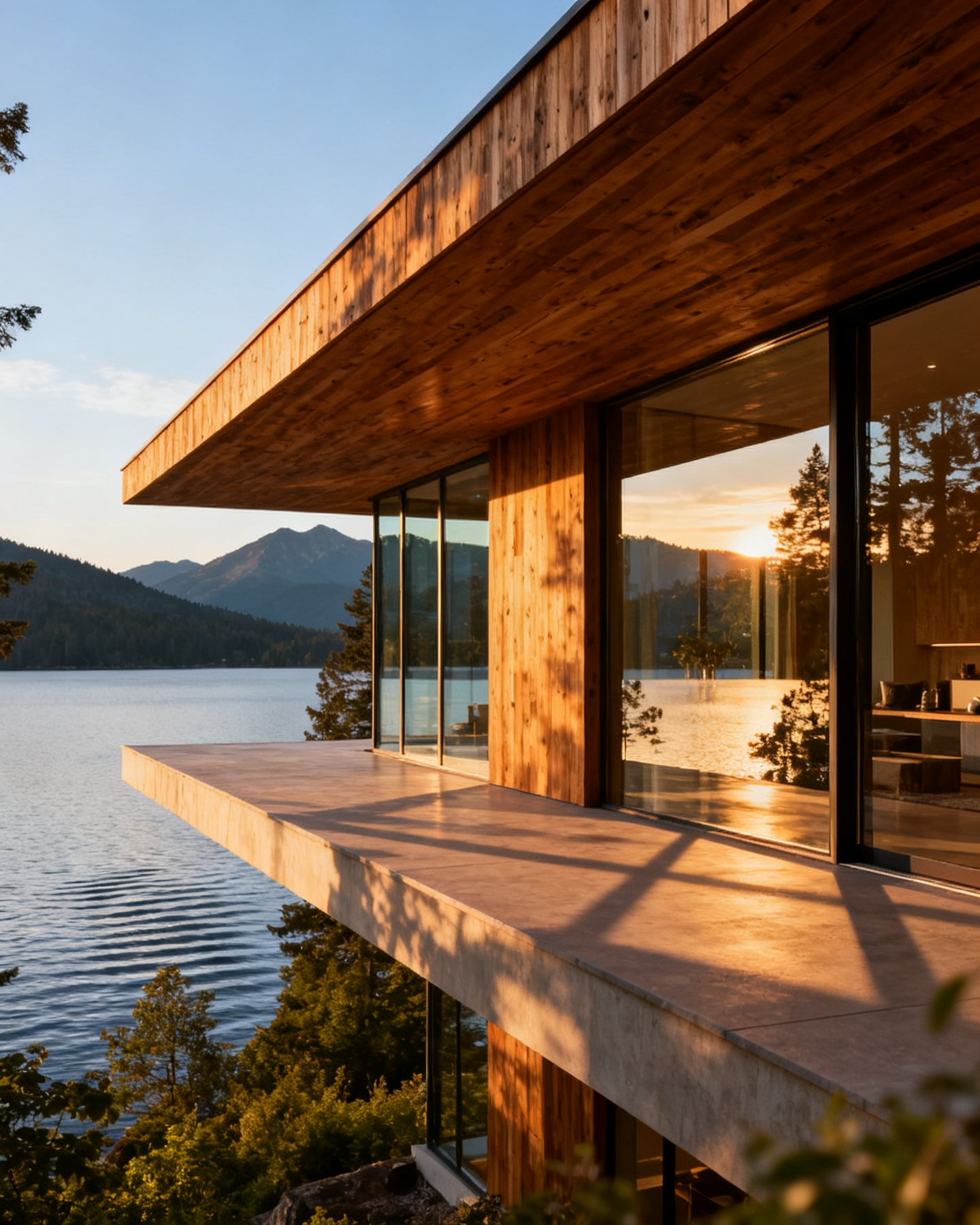 Cedar Bend custom mountain home