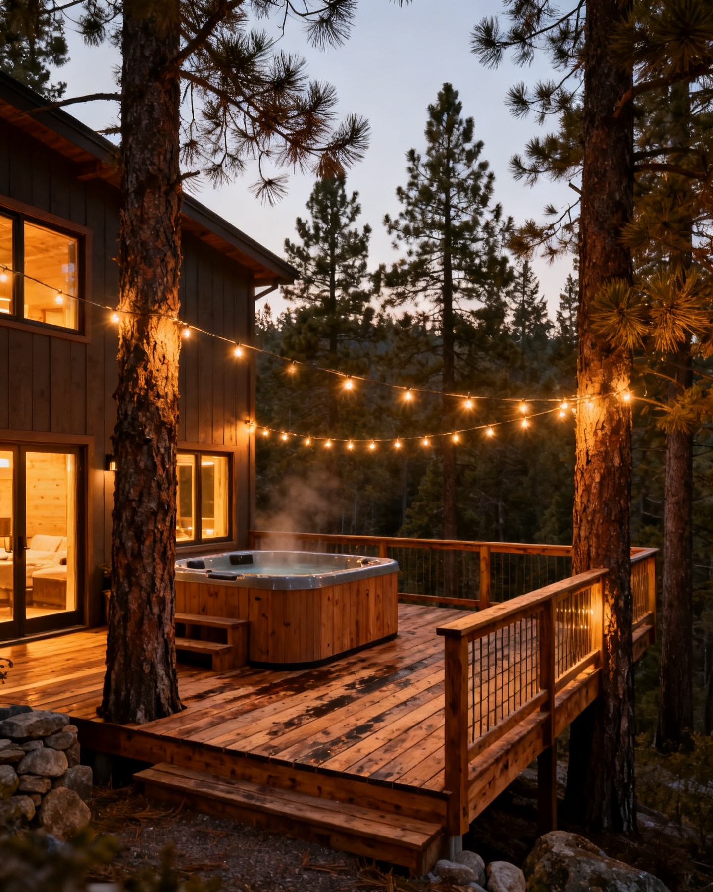 Basecamp custom mountain home